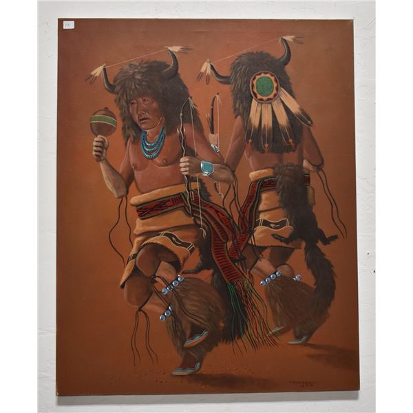 NAVAJO PAINTING (FRED CLEVELAND)