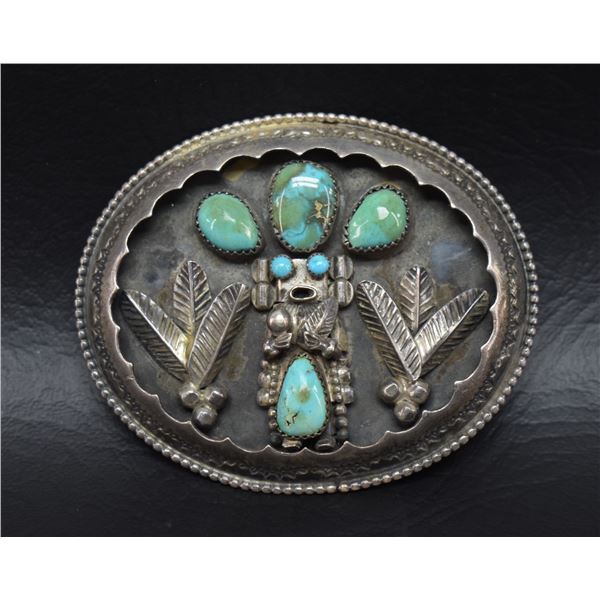 NAVAJO BELT BUCKLE (PHILLIP LONG)