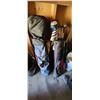 Image 1 : TWO SETS OF GOLF CLUBS AND BAGS