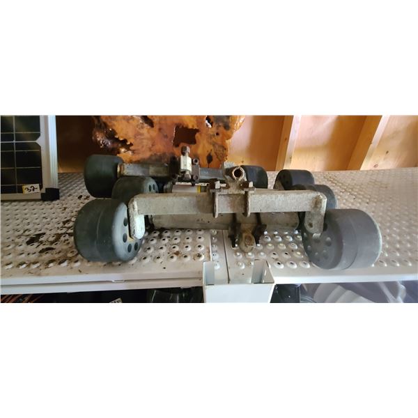 THREE BOAT ROLLER SETS FOR BOAT TRAILER