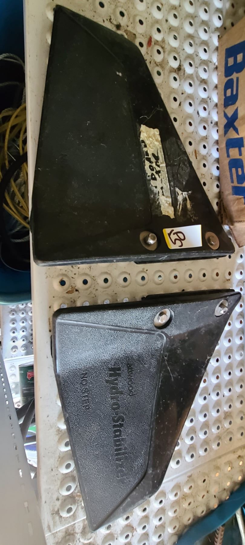 Engine Boat Fin TWO OUTBOARD MOTOR FINS
