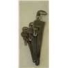 Image 4 : SET OF THREE PIPE WRENCHES TWO 10" AND ONE 14"