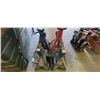 Image 3 : FOUR 2TON JACK STANDS AND ONE EMPTY NAILER CASE