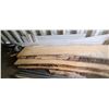 Image 8 : BIRCH AIR DRIED LIVE EGDE SLAB 12"W X 96" LX 2 3/4" THICK C/W 6 INCH SPLIT ON ONE SIDE