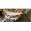 Image 1 : 4- ASSORTED BIRCH LIVE EDGE BISCUIT SLABS 18-20" ROUND 2 3/4 THICK