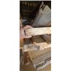 Image 8 : 4 PCS OF BIRCH AIR DRIED LIVE EDGE SLAB  18"  W  X  18 " L  X 2 1/4 " THICK