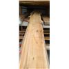 Image 8 : BIRCH AIR DRIED LIVE EGDE SLAB 12"W X 99" LX 2 1/2" THICK HAS SOME DAMAGE AND 2 PC OF MISC LUMBER