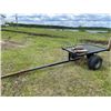 Image 1 : YARD WAGON  C/W LONG DRAW BAR, DECK AND ATV WHEELS