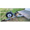 Image 8 : ROAD RUNNER TANDEM AXEL BOAT TRAILER CONVERTED TO FLAT DECK, 2-3500# AXELS, SELF CONTAINED BRAKES