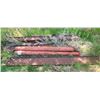 Image 1 : 2- 6" X 7 FT THICK WALL PIPE PLUS APPROX 6 - 1 FT X 11 I-BEAMS
