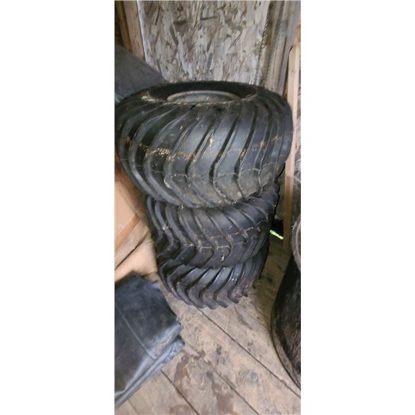 3 GOOD CONDITION ARGO TIRES AND RIMS 25X12-9