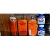 Image 1 : THREE BOTTLES OF TANNING FORMULA AND TWO BLUE AND RUST REMOVER