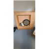 Image 2 : DART BOARD - COMES WITH DART BACKBOARD , DARTS AND A DART MATH CALCULATOR