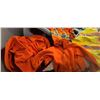 Image 5 : THREE ORANGE FLEECE VEST - ONE SM - TWO XL