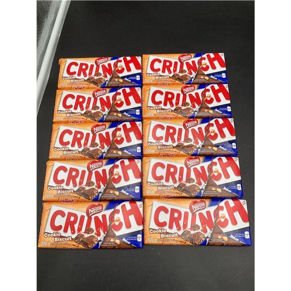 Nestle Crunch Candy Bars (10 x 100g)
