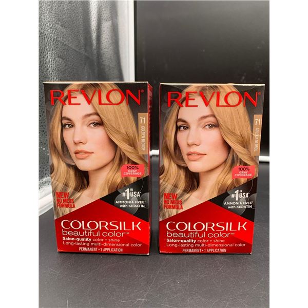 Revlon Colorsilk Beautiful Color-Permanent, Golden Blonde (2ct)