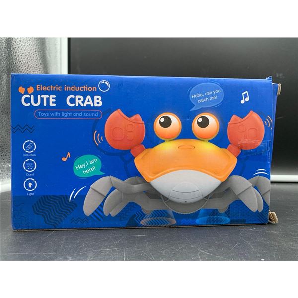 Electric Induction Cute Crab Toy