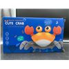 Image 1 : Electric Induction Cute Crab Toy