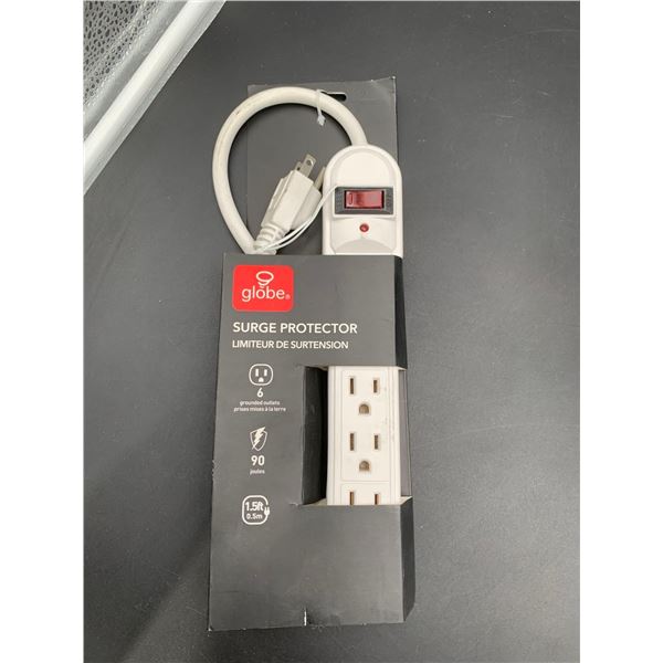 Globe Surge Protector, 6 Grounded Outlets