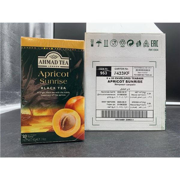Ahmad Tea Apricot Sunrise Black Tea (6 x 20)
