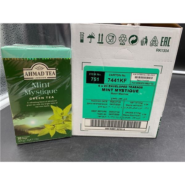 Ahmad Tea Mint Mystique Green Tea (6 x 20)