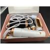 Image 2 : 6 in 1 Hair Dryer Brush, 1000W Negative Ionic Hair Dryer Hair Wrap Curling Iron, 3 Temp Blow Dryer B