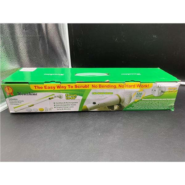 Honshine Electric Spin Scrubber, Tub and Tile Power Scrubber, 360 degree Cordless Celaning Brush Scr