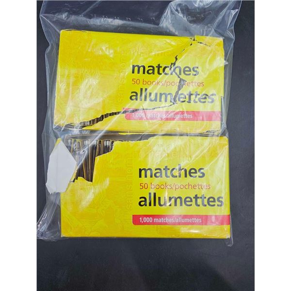 Matches (2 x 1000ct)