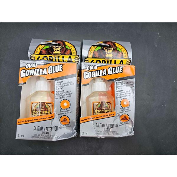 Gorilla Clear Gorilla Glue (2 x 51ml)