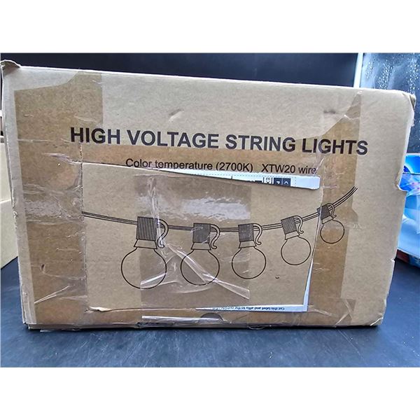 High Voltage String Lights
