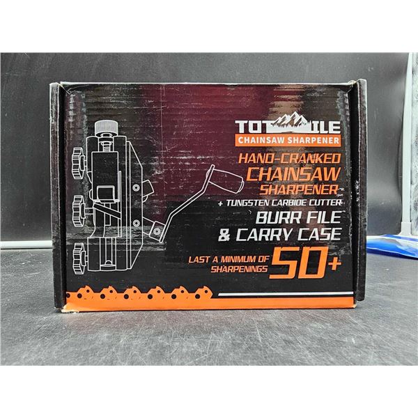 Totile Chainsaw Sharpener Hand-Cranked Chainsaw Sharpener