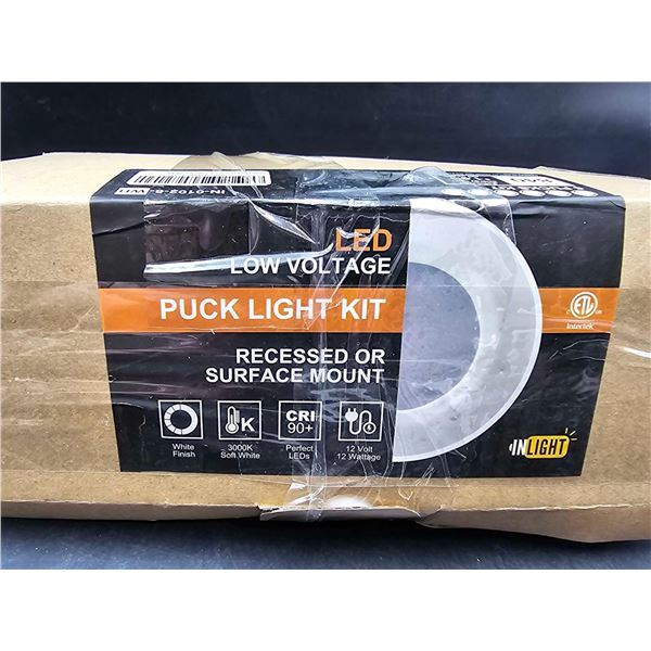 LED Low Voltage Puck Light Kit