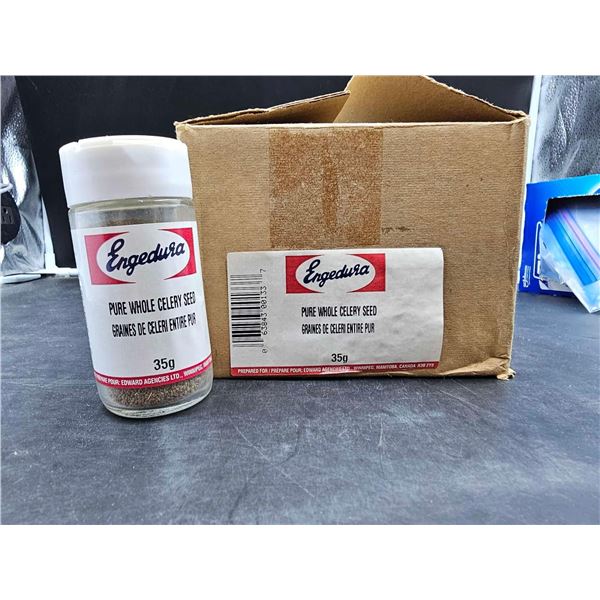 Engedura Pure Whole Celery Seed (12 x 35g)