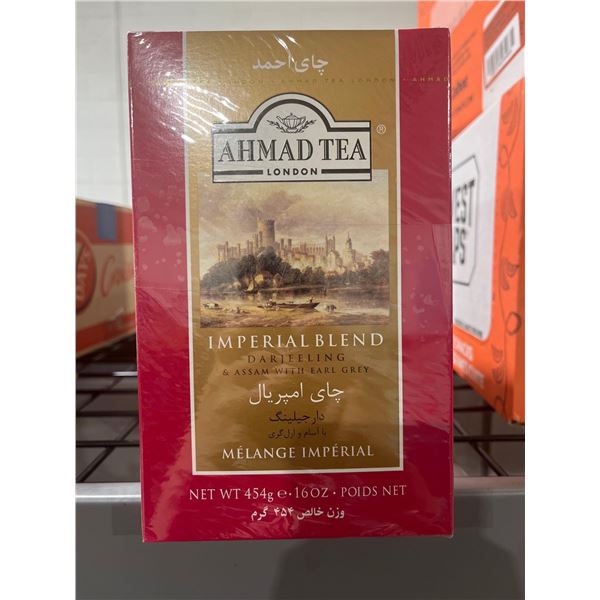 CASE LOT- Ahmad Tea London Imperial Blend: Darjeeling & Assam with Earl Grey 3x 454g boxes