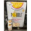 Image 1 : CASE LOT- POBBLE Bursting Bubble Tea Passion Fruit and Apple 24x490mL
