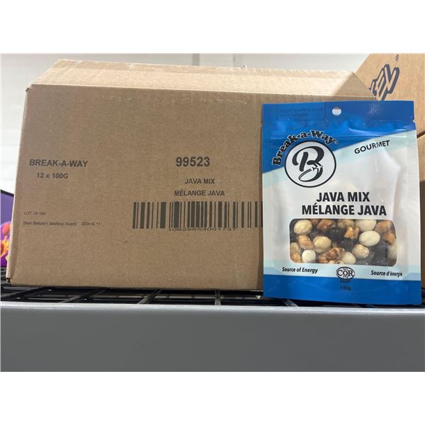 CASE LOT- Break-a-Way Gourmet Java Mix 12x100g