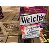 Image 1 : CASE LOT- Welch's Real Fruit Fruit Snacks Berries 'N Cherries 12x140g Bags