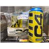 Image 1 : CASE LOT- C4 Caffeinated Energy Drink Frozen Bombsicle Flavor 11x473mL