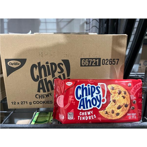 CASE LOT- Christie Chips Ahoy! Chewy Chocolate Chip Cookies 12x271g