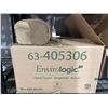 Image 1 : CASE LOT- Envirologic Singlefold Brown Paper Handtowls 16x250 sheets