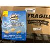 Image 1 : CASE LOT- Goldfish Crisps New Salt and Vinegar Flavor Baked Snack Crackers 14x177g