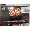 Image 1 : CASE LOT- Kit-Kat Dark Chocolate Crisp Wafer Bars 24x42g