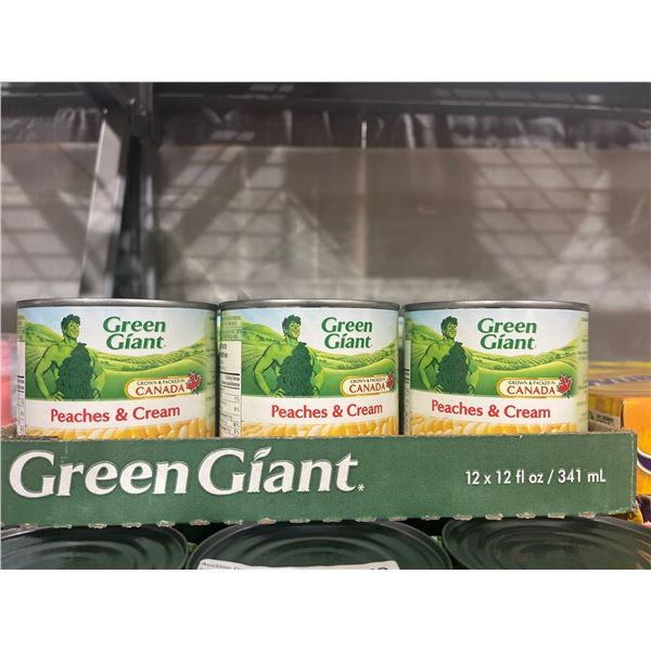 CASE LOT- Green Giant Peaches & Cream Canned Corn 12 x 341ml