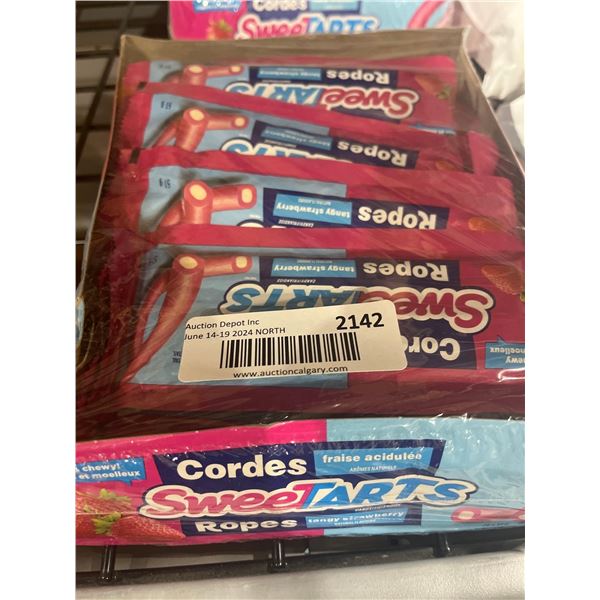 CASE LOT-  SweetTarts Ropes 24 x 51g