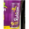 Image 2 : CASE LOT - Rubicon Exotic sparkling passion fruit beverage 12x355ml