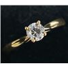 Image 2 : 10K Yellow Gold Diamond (0.26Ct,Vs,Fg) Ring (~Size 6) (~weight 1.4g), Appraised Retail $1500