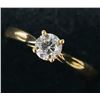 Image 3 : 10K Yellow Gold Diamond (0.26Ct,Vs,Fg) Ring (~Size 6) (~weight 1.4g), Appraised Retail $1500