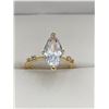 Image 1 : Elegant Ladies 1.00 Carat Marquis Cut Solitaire Ring