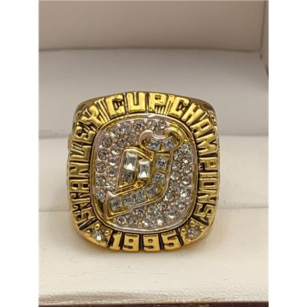 New Jersey Devils 1995 Stanley Cup Champion Commemorative Ring Lemieux