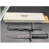 Image 3 : Defender Extreme 8 Inch Blade Double Edge Tactical Dagger  with Sheath NEW in BOX -Model 13582